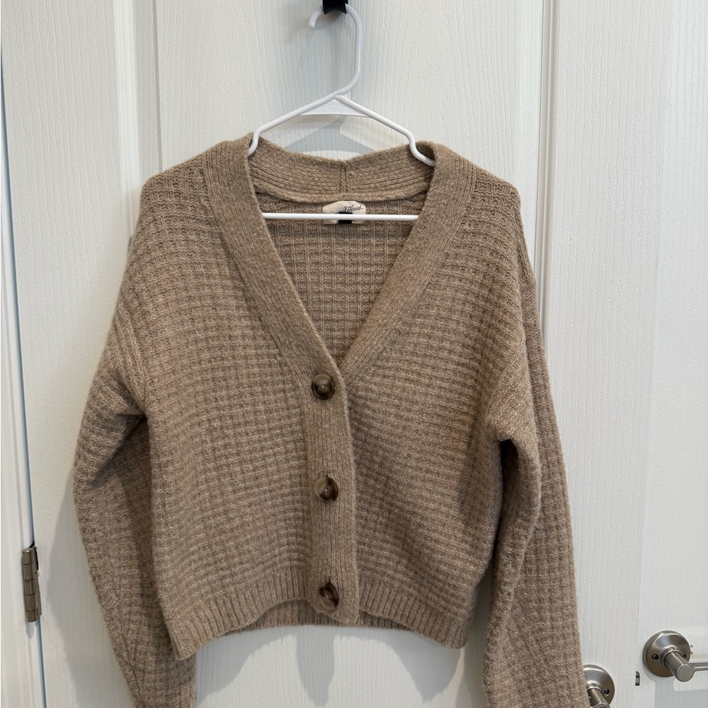 Universal Thread Brown Button-Up Cardigan
